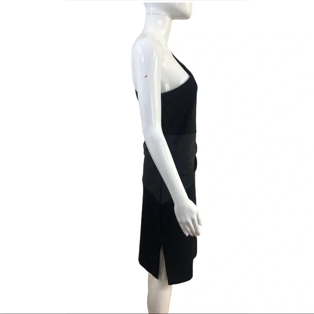 Weston Wear Womens Size M Dress Sheath One Shoulder black Sleeveless NWT - Picture 8 of 11